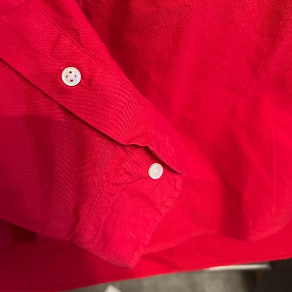Red Polo Ralph Lauren Button-Up Shirt - Picture 8 of 10